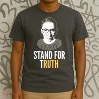 Stand For Truth Quote Ruth Bader Ginsburg Tribute T-Shirt thumb 3