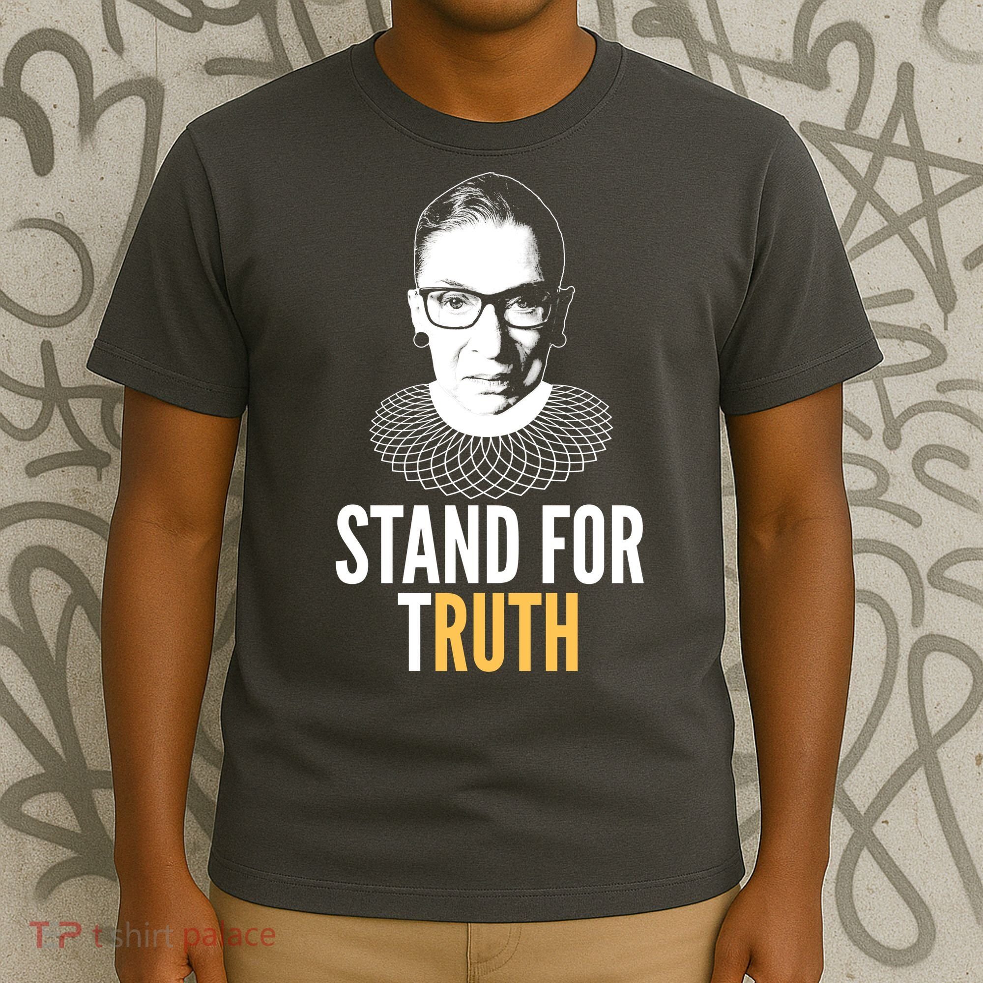 Stand For Truth Quote Ruth Bader Ginsburg Tribute T-Shirt