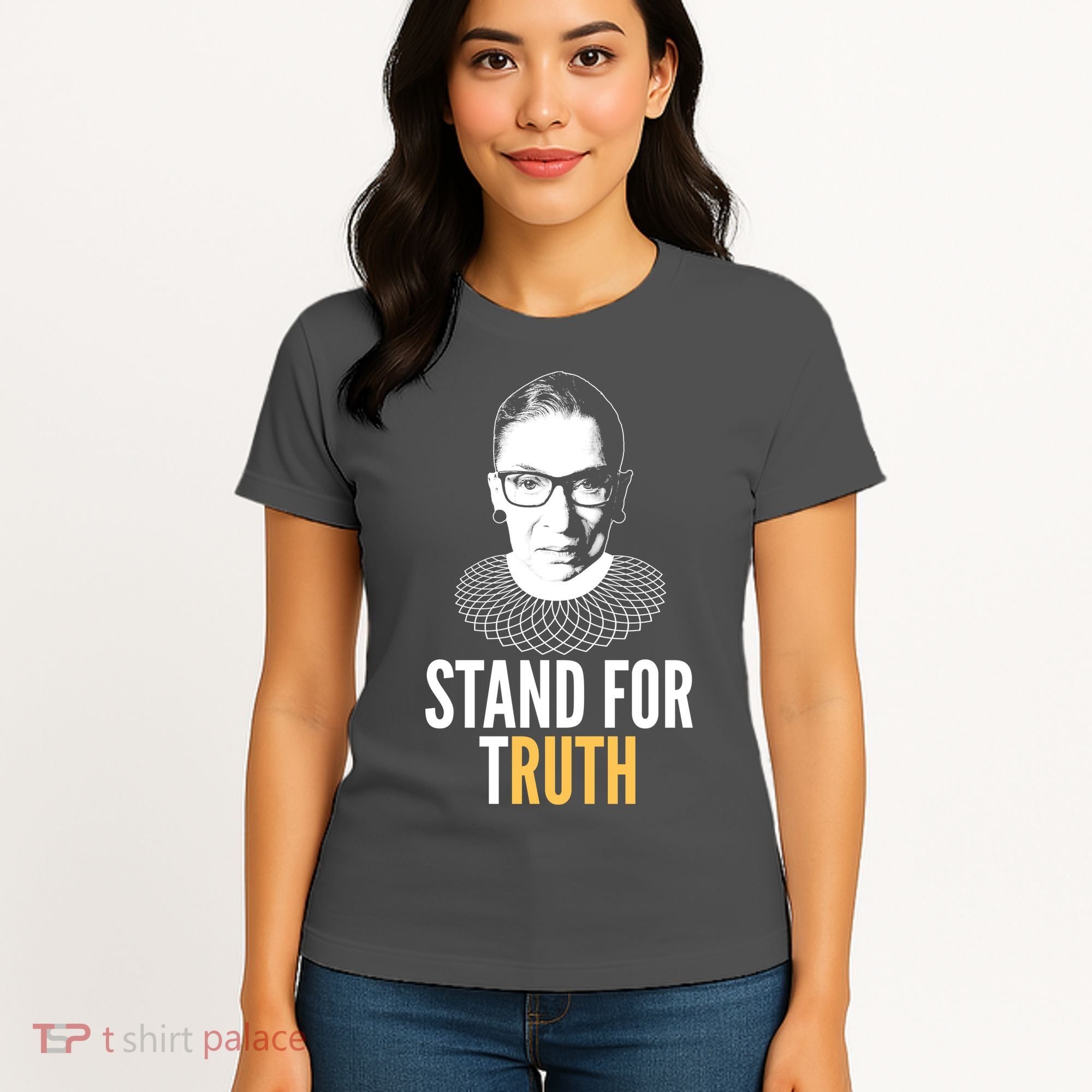 Stand For Truth Quote Ruth Bader Ginsburg Tribute Women's T-Shirt