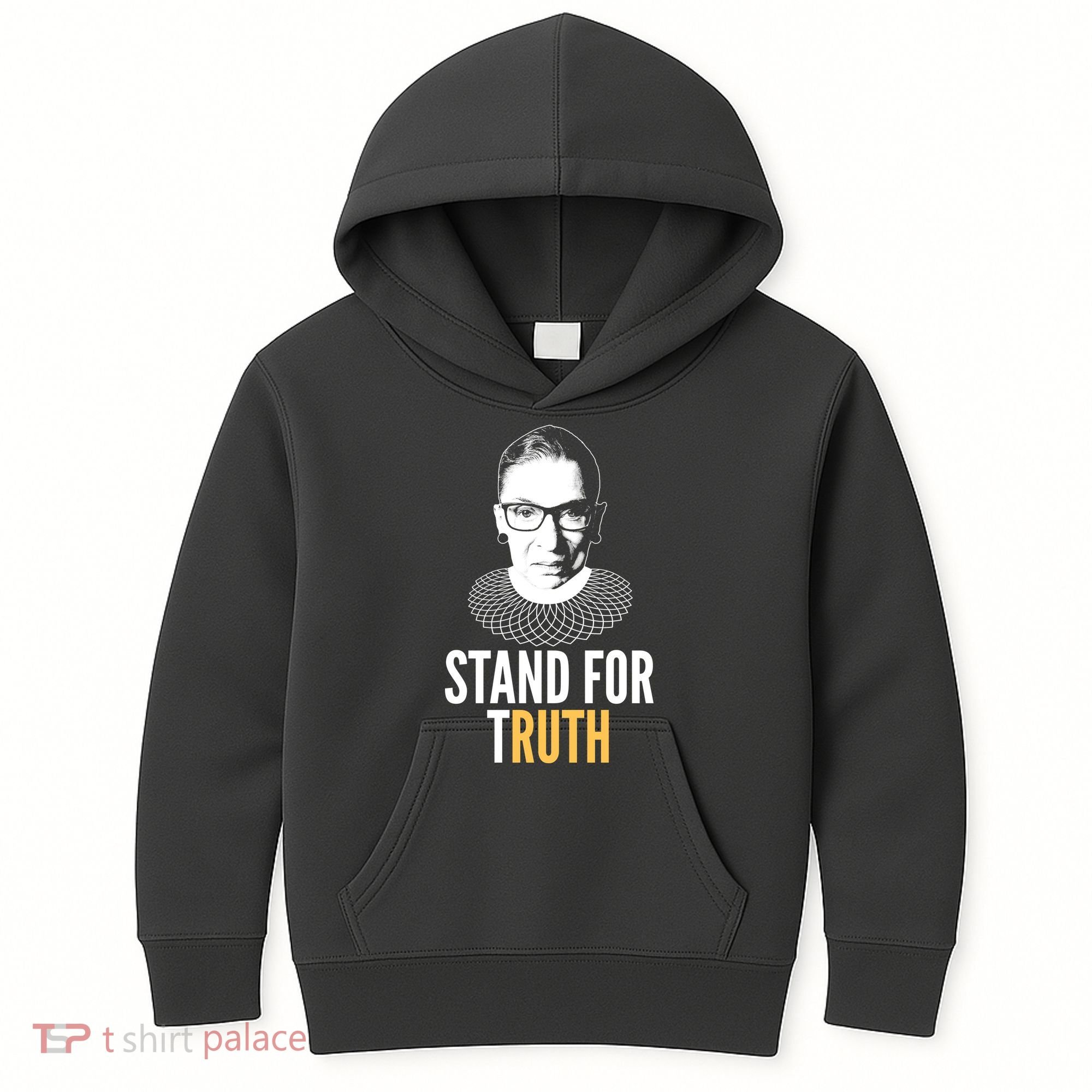 Stand For Truth Quote Ruth Bader Ginsburg Tribute Kids Hoodie