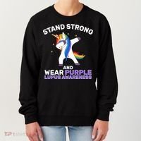 Stand Strong Wear Purple Lupus Awareness Women's Sweatshirt thumb 0