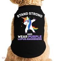 Stand Strong Wear Purple Lupus Awareness Doggie Tank thumb 0