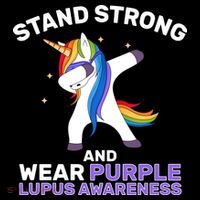 Stand Strong Wear Purple Lupus Awareness Women's Hoodie thumb 2