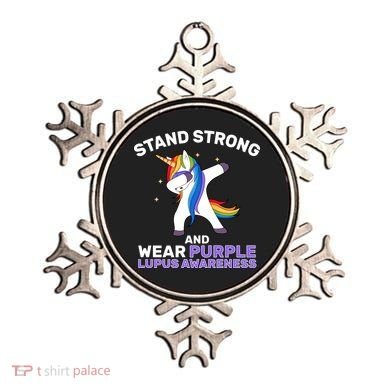 Stand Strong Wear Purple Lupus Awareness Ornament