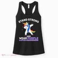 Stand Strong Wear Purple Lupus Awareness Women's Tank Top thumb 0
