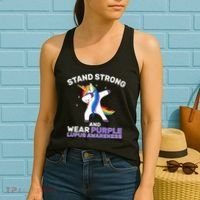 Stand Strong Wear Purple Lupus Awareness Women's Tank Top thumb 2