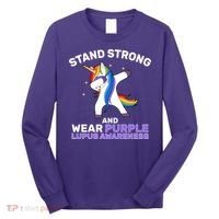 Stand Strong Wear Purple Lupus Awareness Long Sleeve Shirt thumb 0