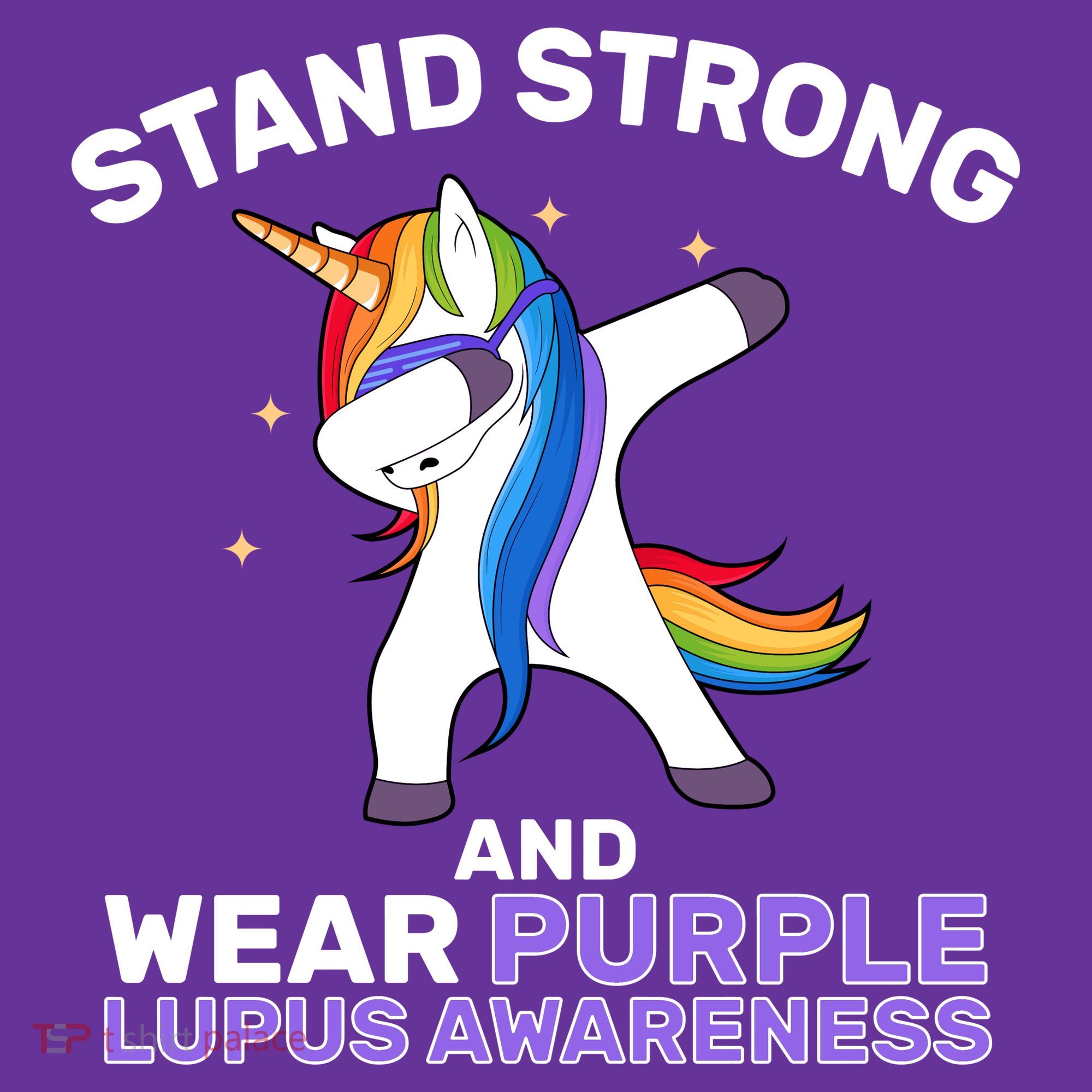 Stand Strong Wear Purple Lupus Awareness Visor