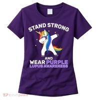 Stand Strong Wear Purple Lupus Awareness Women's T-Shirt thumb 0