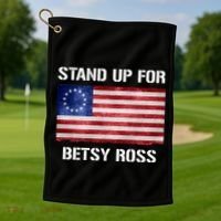 Stand Up For Betsy Ross Golf Towel thumb 1