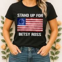 Stand Up For Betsy Ross Women's T-Shirt thumb 2