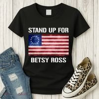 Stand Up For Betsy Ross Women's T-Shirt thumb 3