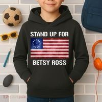 Stand Up For Betsy Ross Kids Hoodie thumb 2