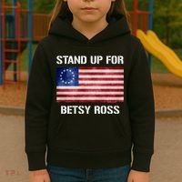 Stand Up For Betsy Ross Kids Hoodie thumb 3