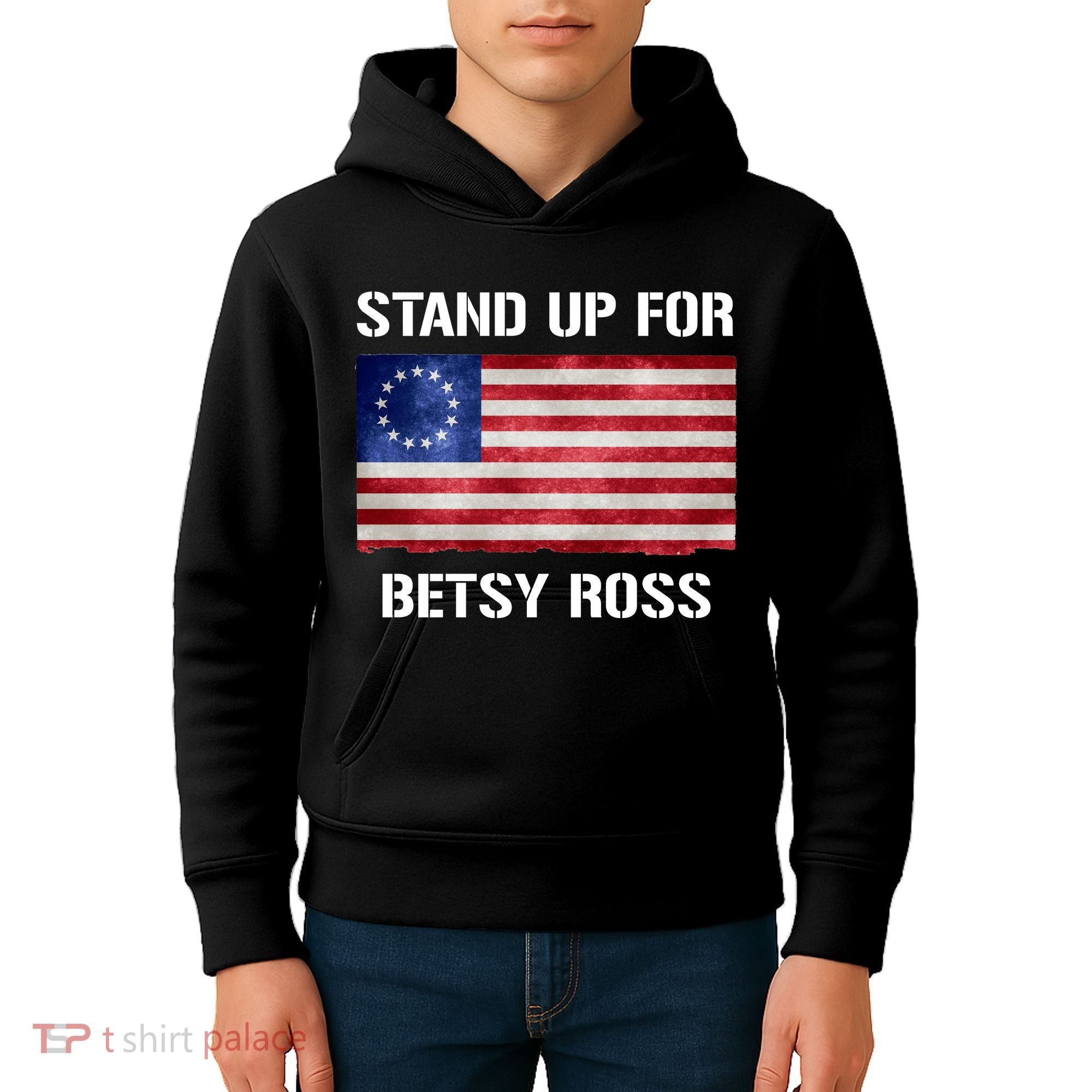 Stand Up For Betsy Ross Kids Hoodie