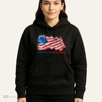 Stand Up For Betsy Ross Distressed Flag Hoodie thumb 5
