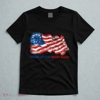 Stand Up For Betsy Ross Distressed Flag T-Shirt thumb 5