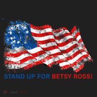 Stand Up For Betsy Ross Distressed Flag Beanie thumb 2