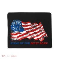 Stand Up For Betsy Ross Distressed Flag Mousepad thumb 0