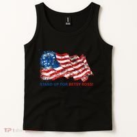 Stand Up For Betsy Ross Distressed Flag Tank Top thumb 2