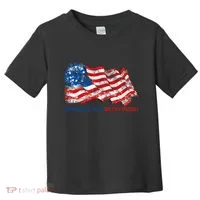 Stand Up For Betsy Ross Distressed Flag Toddler T-Shirt thumb 0