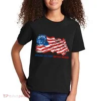 Stand Up For Betsy Ross Distressed Flag Kids T-Shirt thumb 2