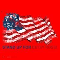 Stand Up For Betsy Ross Distressed Flag Santa Hat thumb 1
