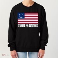 Stand Up For Betsy Ross First American Flag Women's Sweatshirt thumb 0