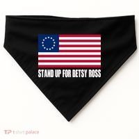 Stand Up For Betsy Ross First American Flag USA-Made Doggie Bandana thumb 0