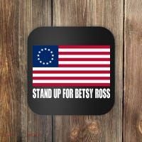 Stand Up For Betsy Ross First American Flag Coaster thumb 0