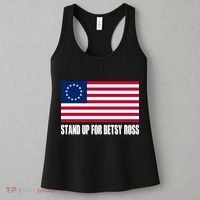 Stand Up For Betsy Ross First American Flag Women's Tank Top thumb 3