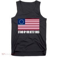 Stand Up For Betsy Ross First American Flag Tank Top thumb 0