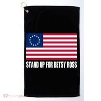 Stand Up For Betsy Ross First American Flag Golf Towel thumb 0