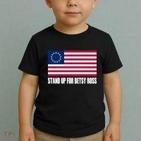 Stand Up For Betsy Ross First American Flag Toddler T-Shirt thumb 2
