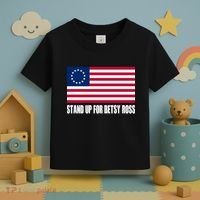 Stand Up For Betsy Ross First American Flag Toddler T-Shirt thumb 3