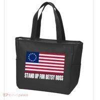 Stand Up For Betsy Ross First American Flag Tote Bag thumb 3