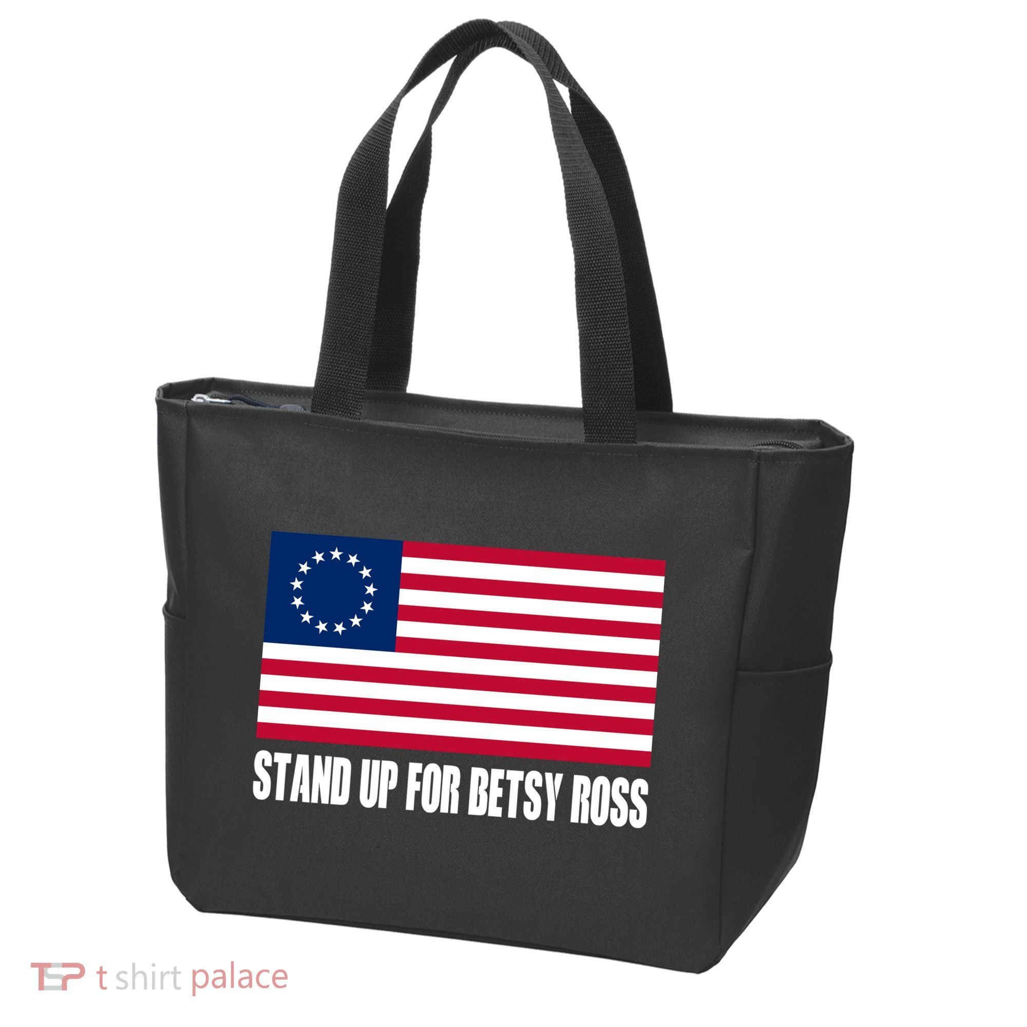 Stand Up For Betsy Ross First American Flag Tote Bag