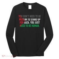 Stand Up For Gaza, Free Palestine Long Sleeve Shirt thumb 0