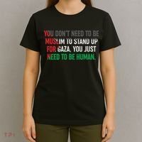 Stand Up For Gaza, Free Palestine T-Shirt thumb 4