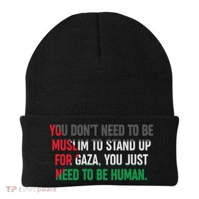 Stand Up For Gaza, Free Palestine Beanie