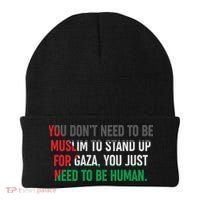Stand Up For Gaza, Free Palestine Beanie thumb 0