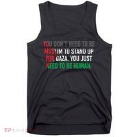 Stand Up For Gaza, Free Palestine Tank Top thumb 0