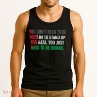 Stand Up For Gaza, Free Palestine Tank Top thumb 3