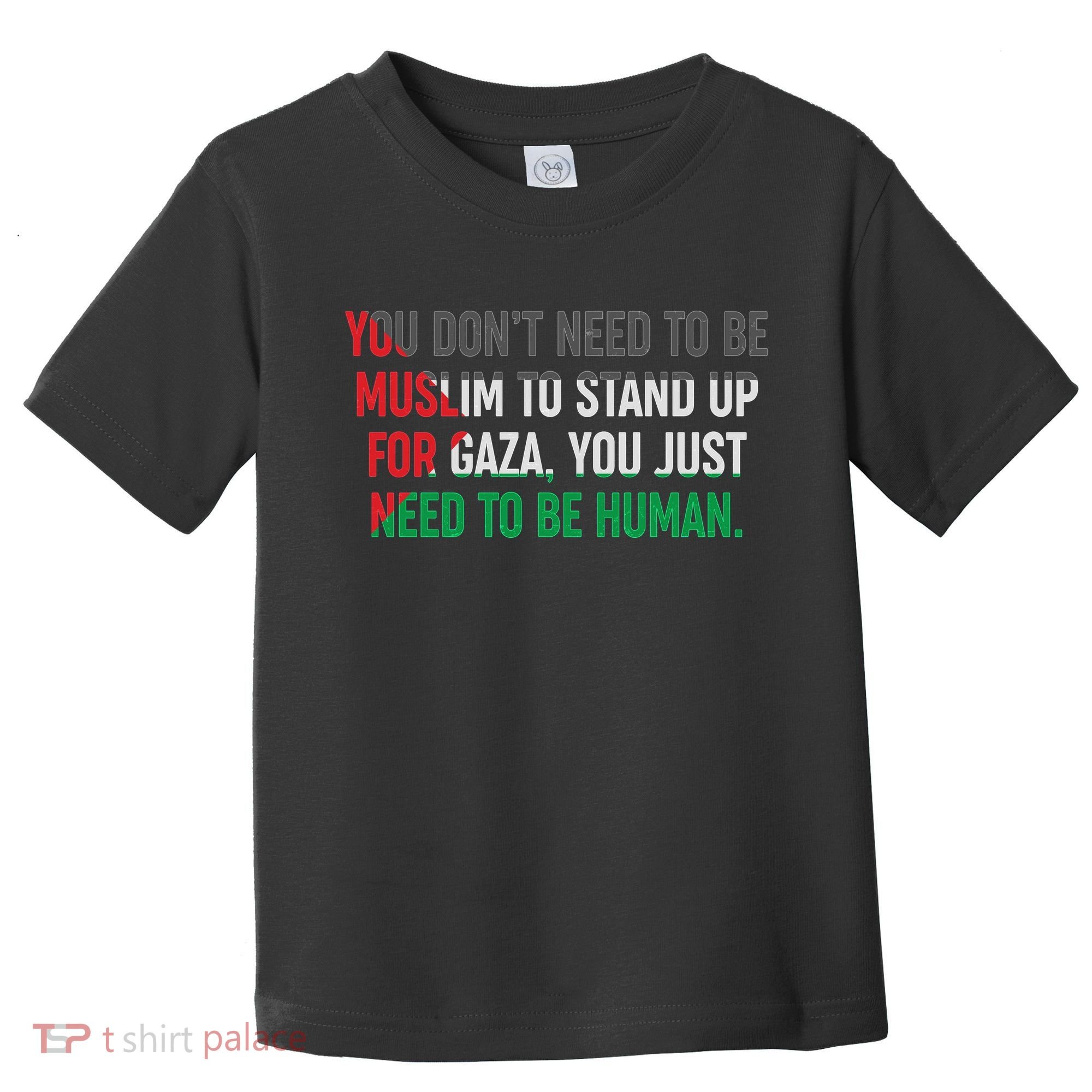 Stand Up For Gaza, Free Palestine Toddler T-Shirt