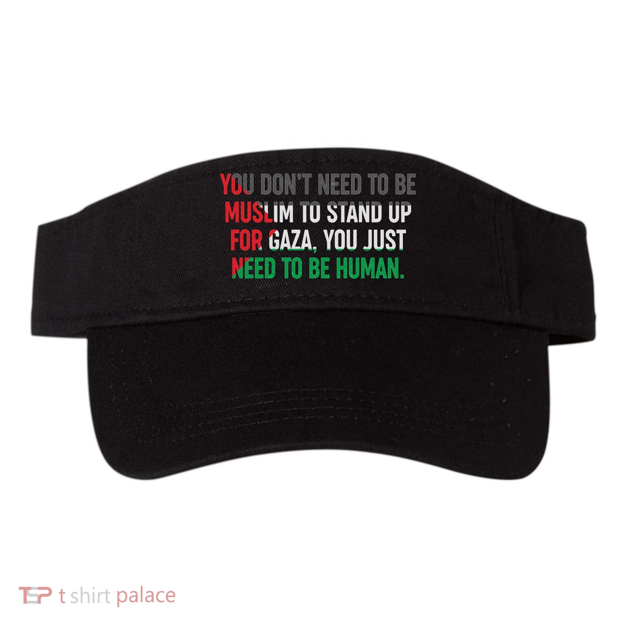 Stand Up For Gaza, Free Palestine Visor