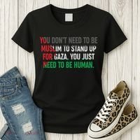 Stand Up For Gaza, Free Palestine Women's T-Shirt thumb 3