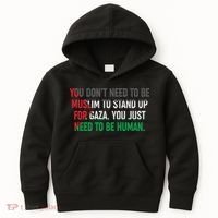 Stand Up For Gaza, Free Palestine Kids Hoodie thumb 0