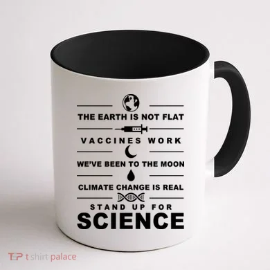 Stand Up For Science Coffee Mug back