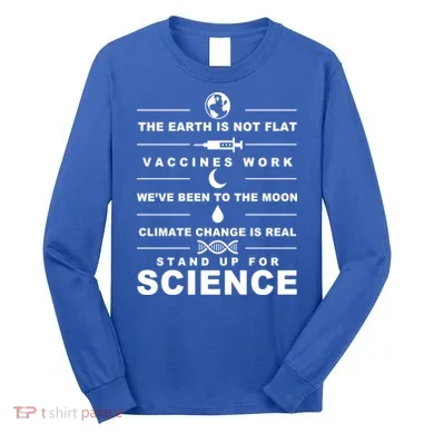 Stand Up For Science Long Sleeve Shirt