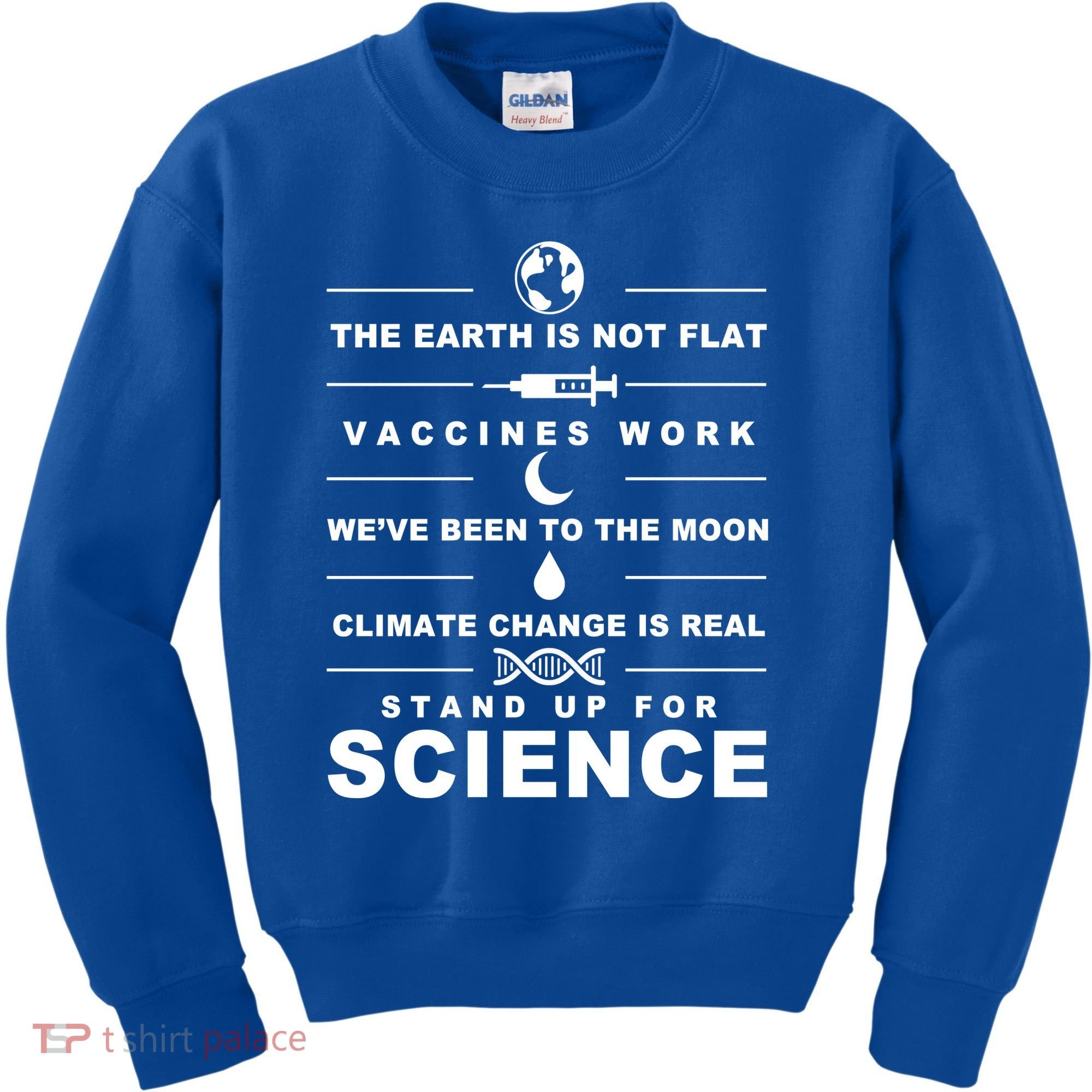 Stand Up For Science Kids Sweatshirt